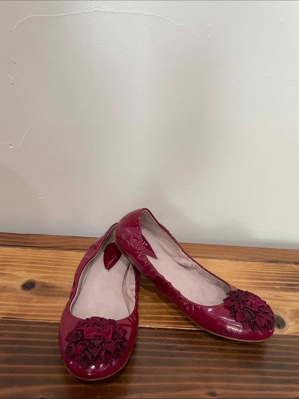 Bloch Patent Leather Ballet Flats Size 38.5